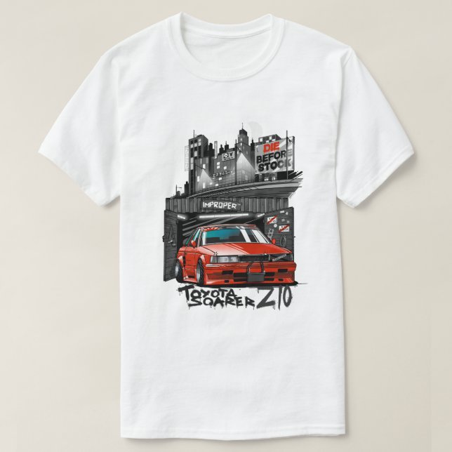 Toyota Soarer Z10 T Shirt (Design framsida)