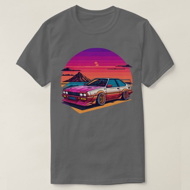 Toyota Sprinter Trueno AE86 T Shirt (Design framsida)