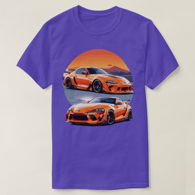 Toyota Supra 1 T Shirt (Design framsida)