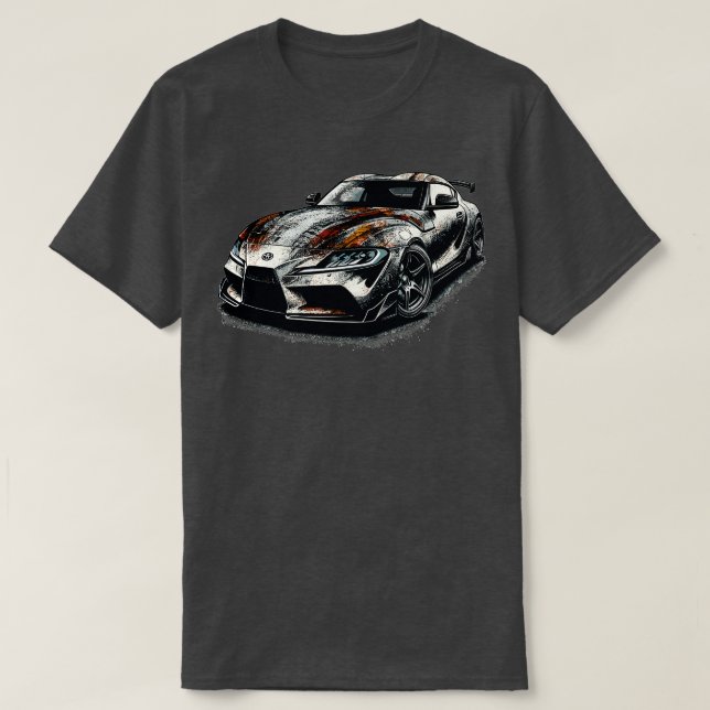 Toyota Supra 5 T Shirt (Design framsida)
