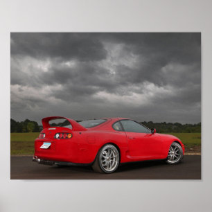 TOYOTA SUPRA affisch 1993