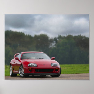 TOYOTA SUPRA affisch 1993