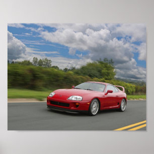 Toyota Supra affisch 1993