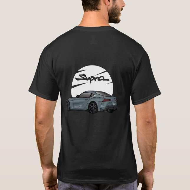 Toyota Supra JDM T-Shirt (Baksida)