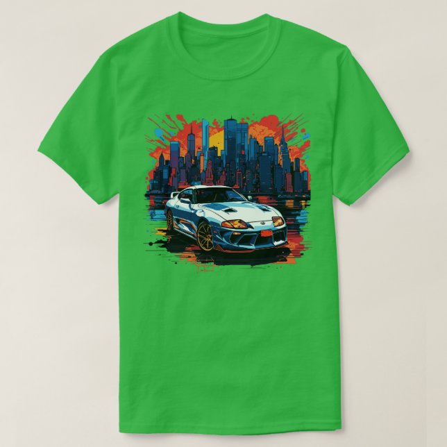 Toyota Supra Mk3 T Shirt (Design framsida)