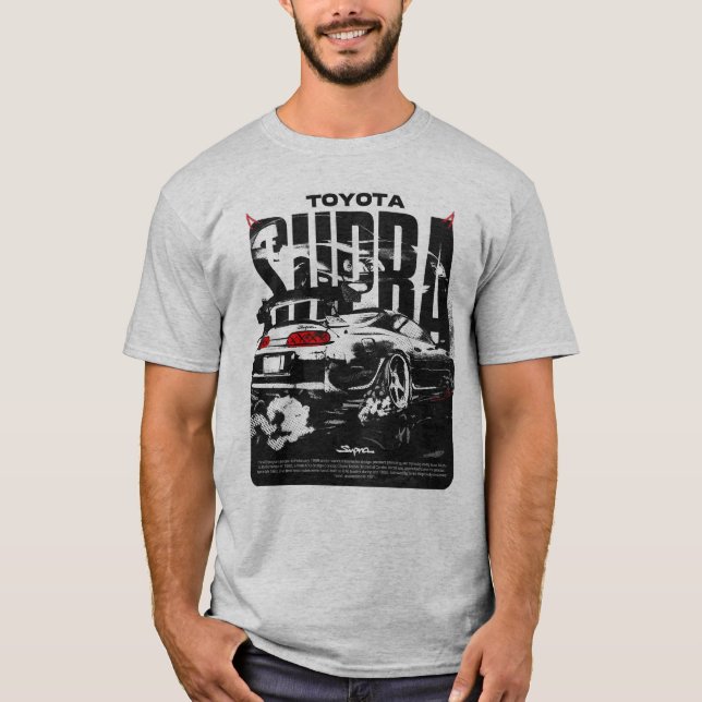 Toyota Supra Mk4 T Shirt (Framsida)
