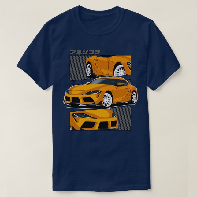 Toyota Supra MK5 A90 1 T Shirt (Design framsida)