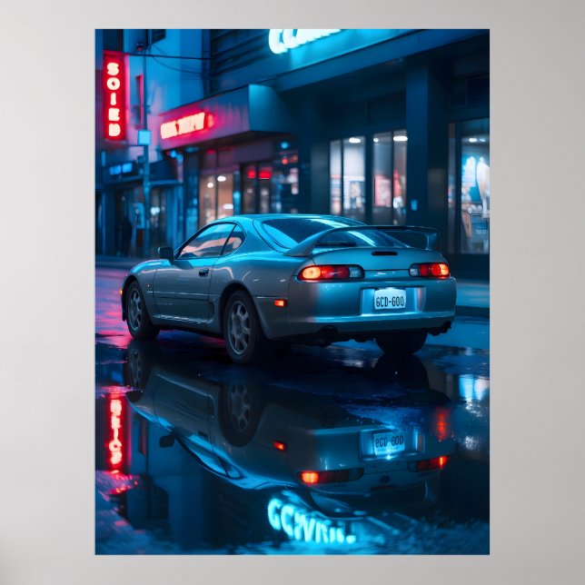 Toyota Supra Poster (Framsidan)