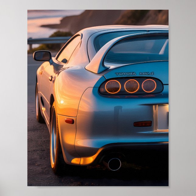 Toyota Supra Poster (Framsidan)