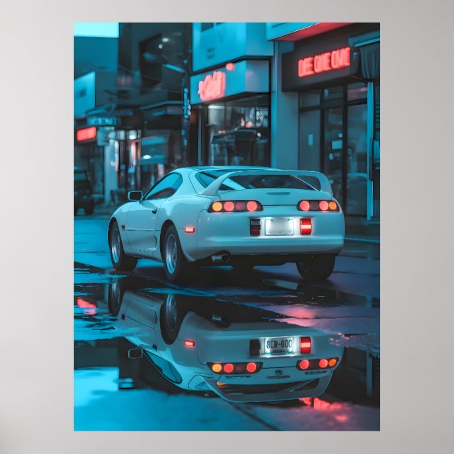 Toyota Supra Poster (Framsidan)