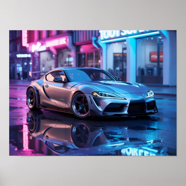 Toyota Supra Poster (Framsidan)