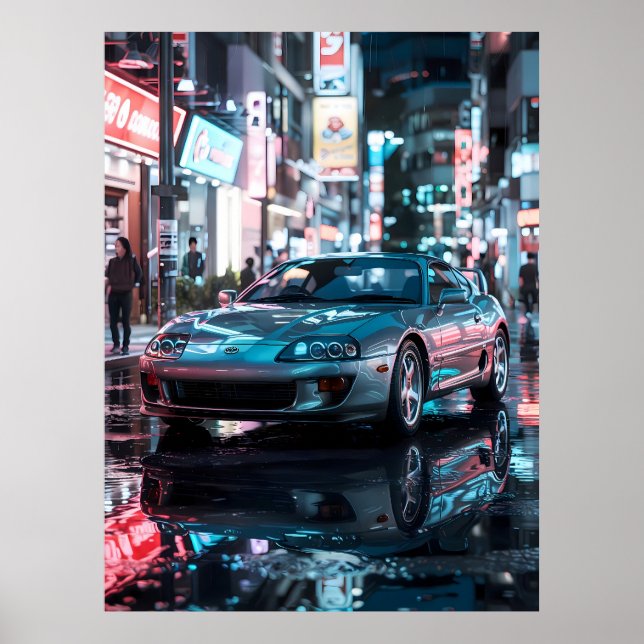 Toyota Supra Poster (Framsidan)