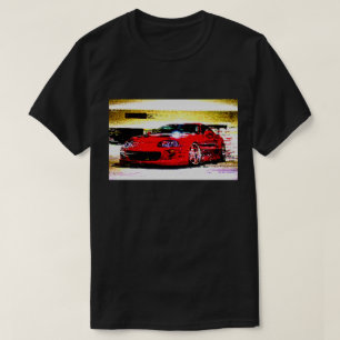 Toyota Supra T-tröja 8bit T Shirt