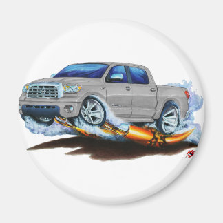 Toyota Tundra Crewmax Silver Lastbil Magnet