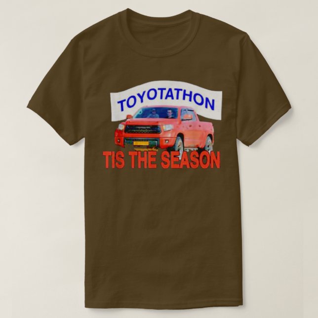 Toyotathon är säsongen t shirt (Design framsida)