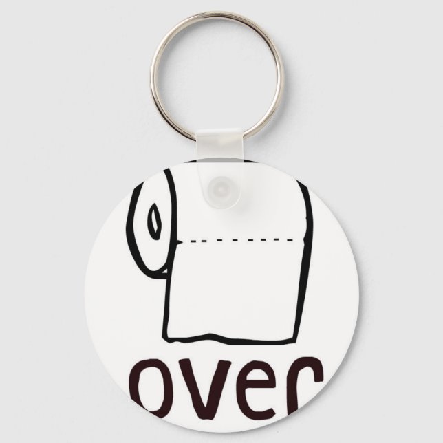 TP Toalett Pappert över Nyckelring (Framsida)