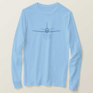 TPA Tampa Florida FL-flygplatskod T Shirt