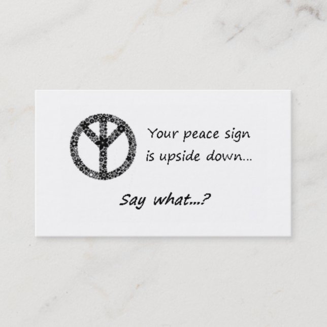 tpaaffärs-kortet beklär visitkort (Framsida)