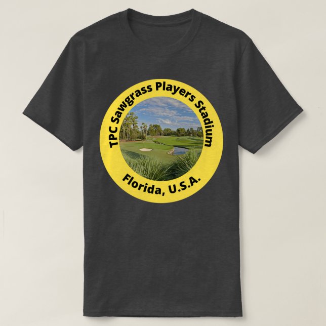 TPC Sawgräs Players Stadium Fla U T Shirt (Design framsida)