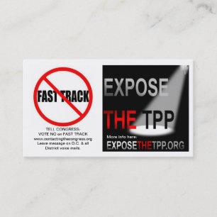 TPP och fastar spårar kort för affär/info med