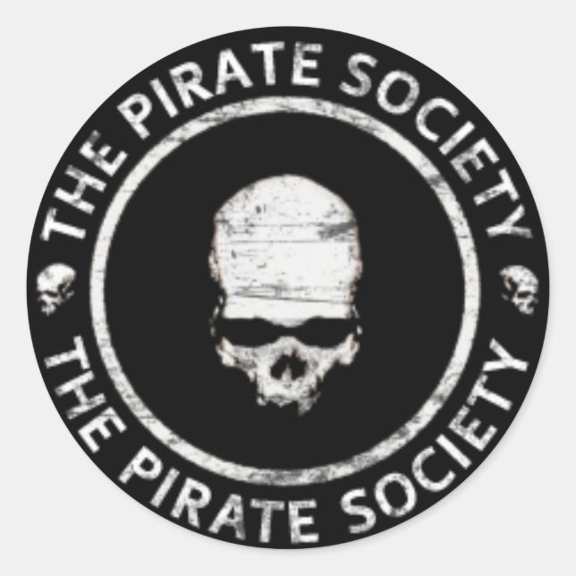 TPS-Stickers Runt Klistermärke (Framsida)