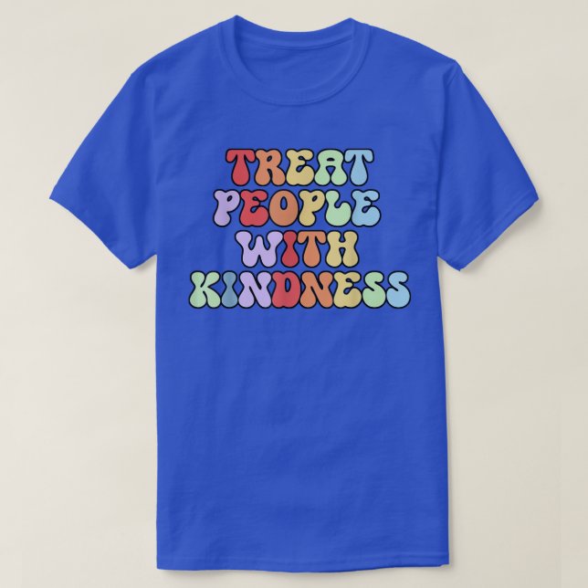TPWK behandlar personer med kinditetsregnbåge T Shirt (Design framsida)