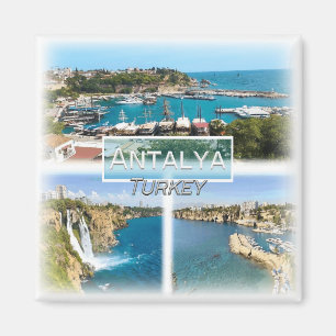 TR0026 Europa, Turkiet, Antalya, Fridge Magnet