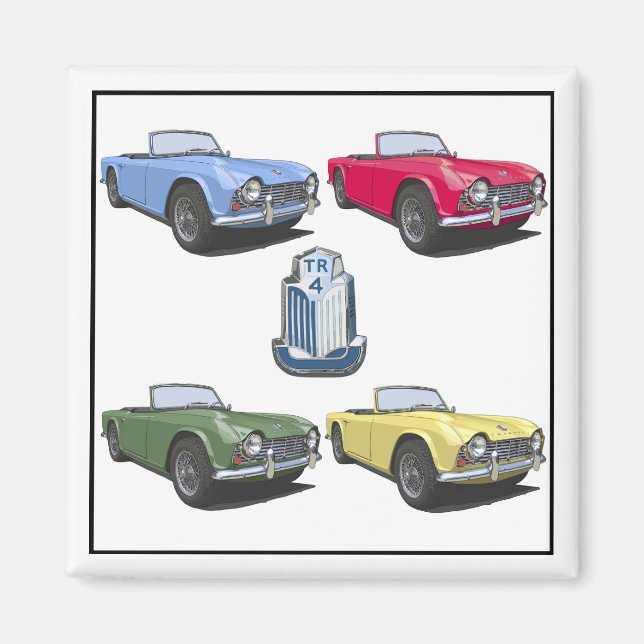 TR4 MAGNET (Framsidan)