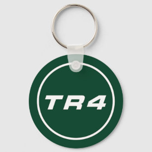 TR4 Schlüsselanhänger grönt för tävla Nyckelring
