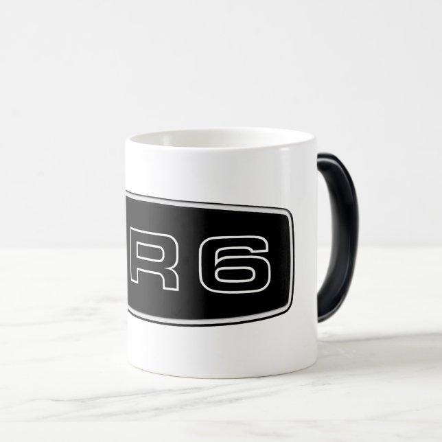 TR6 Logomugg Magisk Mugg (Framsida höger)