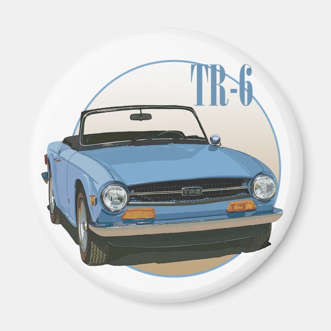 TR6 MAGNET (Framsidan)