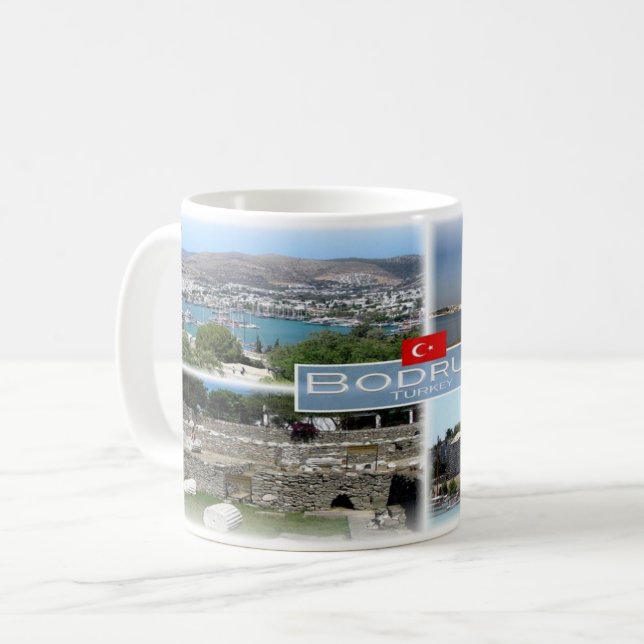 TR Turkiet - Bodrum - Kaffemugg (Framsida vänster)