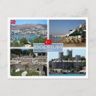 TR Turkiet - Bodrum - Vykort