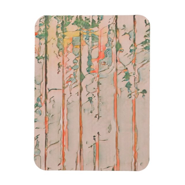 Trä 8a Flexible Photo Magnet (Vertikal)