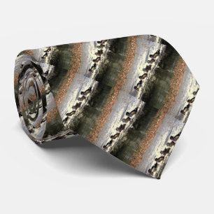 Trä Anka Birds Wildlife Animals Pond Tie Slips