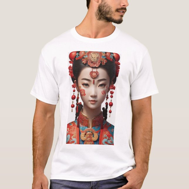 Trä Art T Shirt (Framsida)