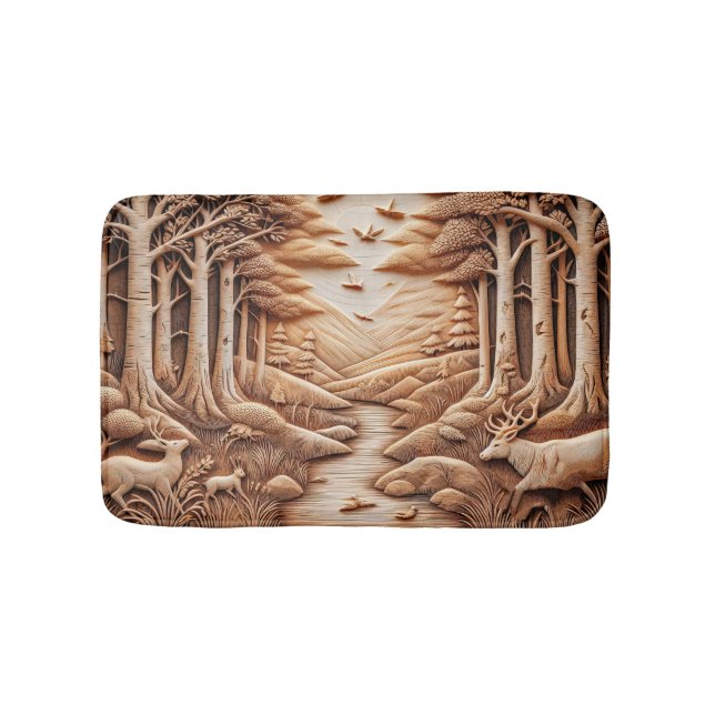 Trä Badrumsmatta (Framsidan)