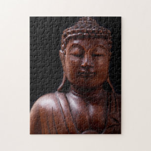 Trä Buddha Pussel
