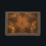 Trä Carving<br><div class="desc">En intressant fraktur som ser ut som en träkarving med lite inläggning här och där. Riken brun och orange antyder en bra,  t.ex. valnöt. Bilden liknar även verktygsläder.</div>