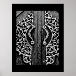 Trä Carving Poster