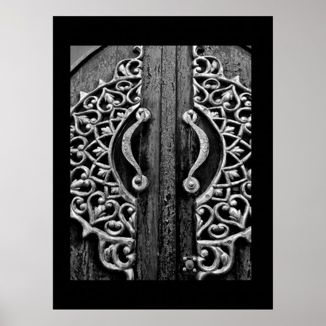 Trä Carving Poster (Framsidan)