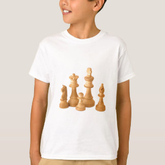 Trä Chess Delar Tee Shirt