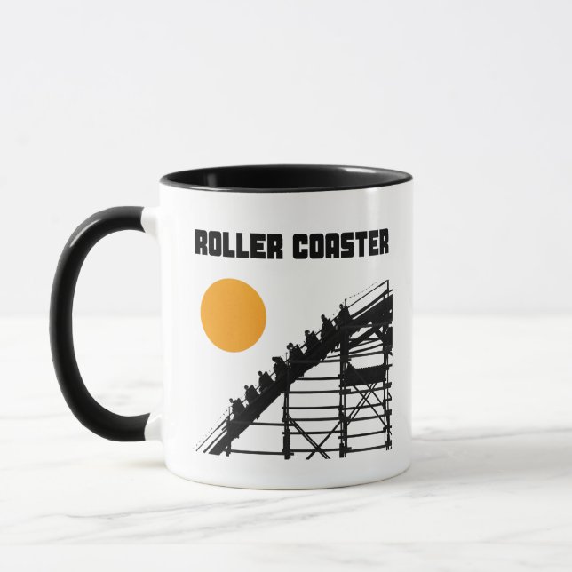 Trä Classic Roller Underlägg Sol Mugg (Vänster)