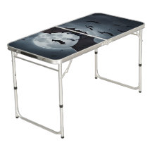 Trä eller dryck: Halloween Beer Pong Bord