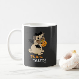 Trä eller Treug Pug Costume Kaffemugg