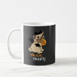 Trä eller Treug Pug Costume Kaffemugg