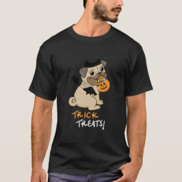 Trä eller Treug Pug Costume T Shirt