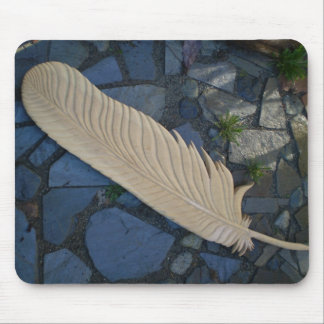 Trä Feather Musmatta