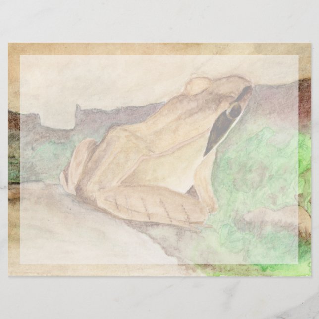Trä Frog (Framsida)