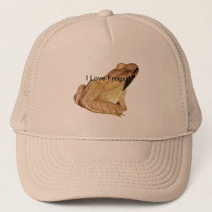Trä Frog Keps
